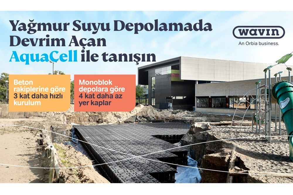 AquaCell Yağmur Suyu Depolama Sistemi: Almond Hill Mersin Uygulaması