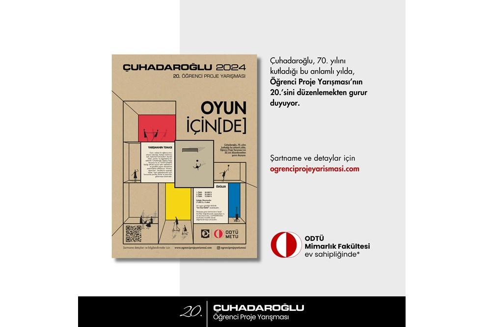 Çuhadaroğlu Öğrenci Proje Yarışması: OYUN İÇİN[DE] 