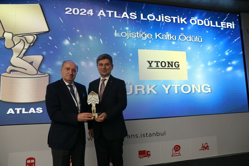 Türk Ytong’a  Lojistiğe Katkı Ödülü