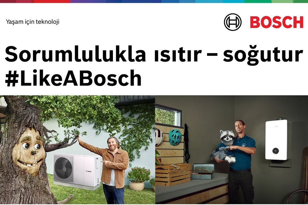 Bosch Home Comfort, "Sorumlulukla Isıtır - #LikeABosch" Kampanyasıyla Kışa Hazır