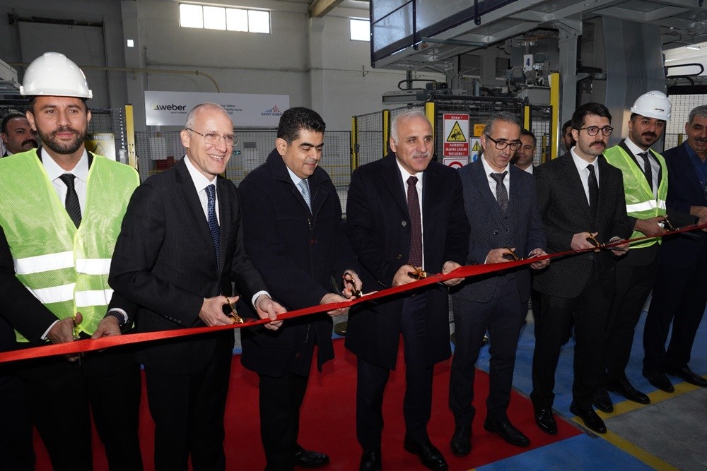 Saint-Gobain Weber Türkiye  7. Fabrikasının Açılışı ile Büyümesine Hız Kazandırıyor