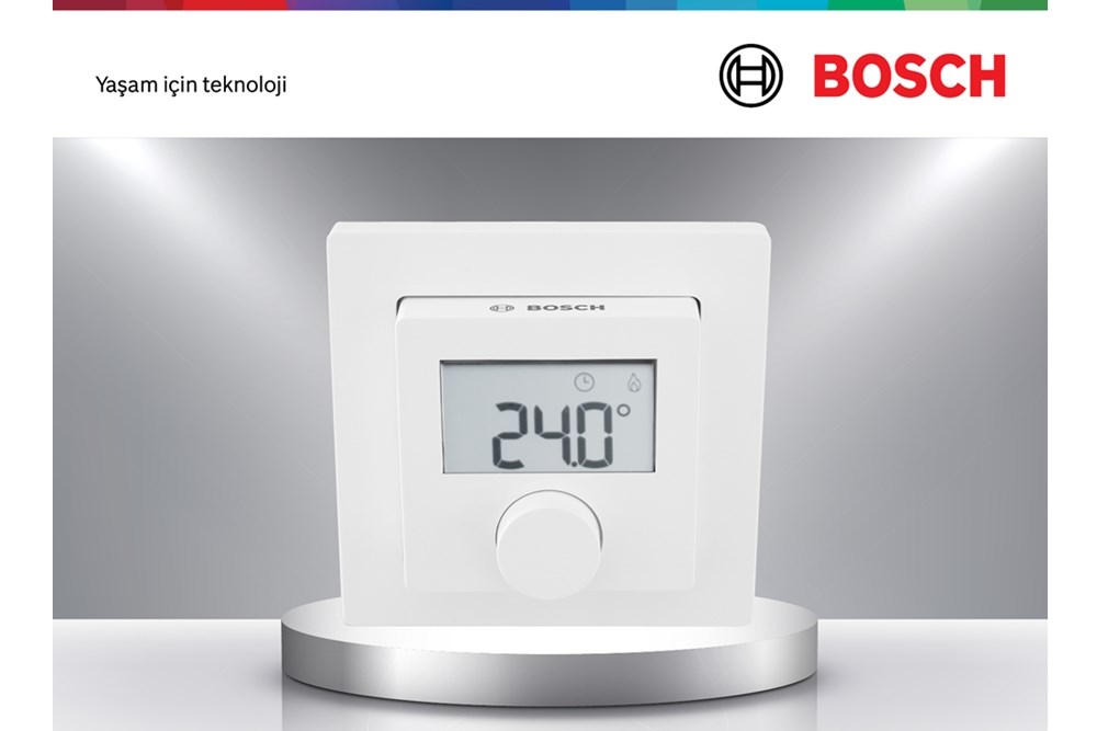 Bosch Home Comfort Group’un Yeni Modülasyonlu Oda Kumandası ile Yüksek Konfor ve Tasarruf İmkanı