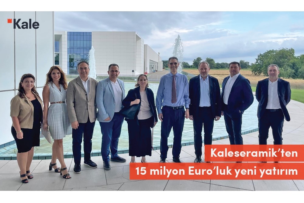 Kaleseramik’ten 15 milyon Euro’luk yeni yatırım