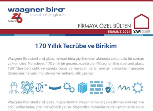 Firmaya Özel Bülten | Waagner Biro