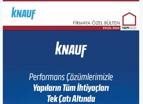 Firmaya Özel Bülten | Knauf