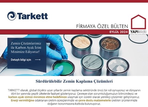 Firmaya Özel Bülten | Tarkett