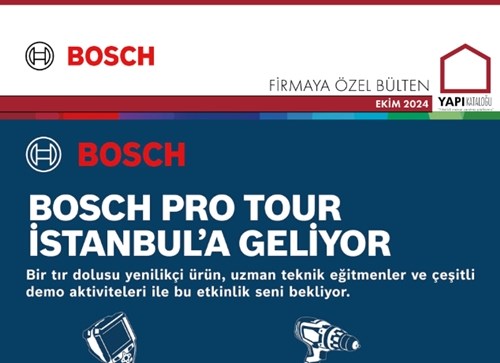 Firmaya Özel Bülten | Bosch Elektrikli El Aletleri