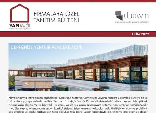 Firmaya Özel Bülten | Duowin