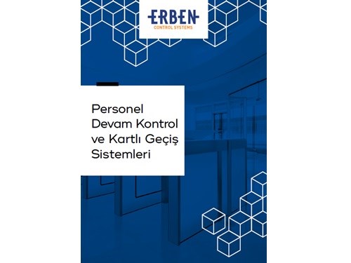 ERBEN Personel Devam Kontrol ve Kartlı Geçiş Sistemleri Broşürü