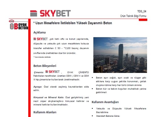 Skybet® Product Brochure