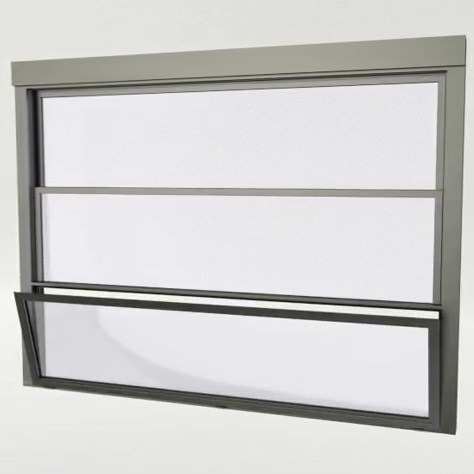 Duowin Double Glazed Transom Sash Window Ssytems