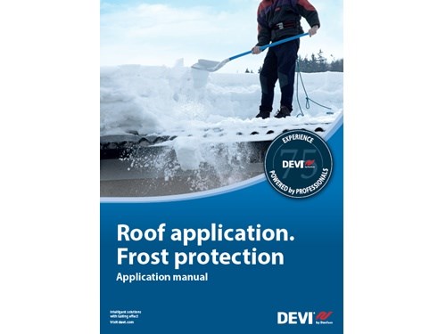DEVI Roof Frost Protection Application Manuel