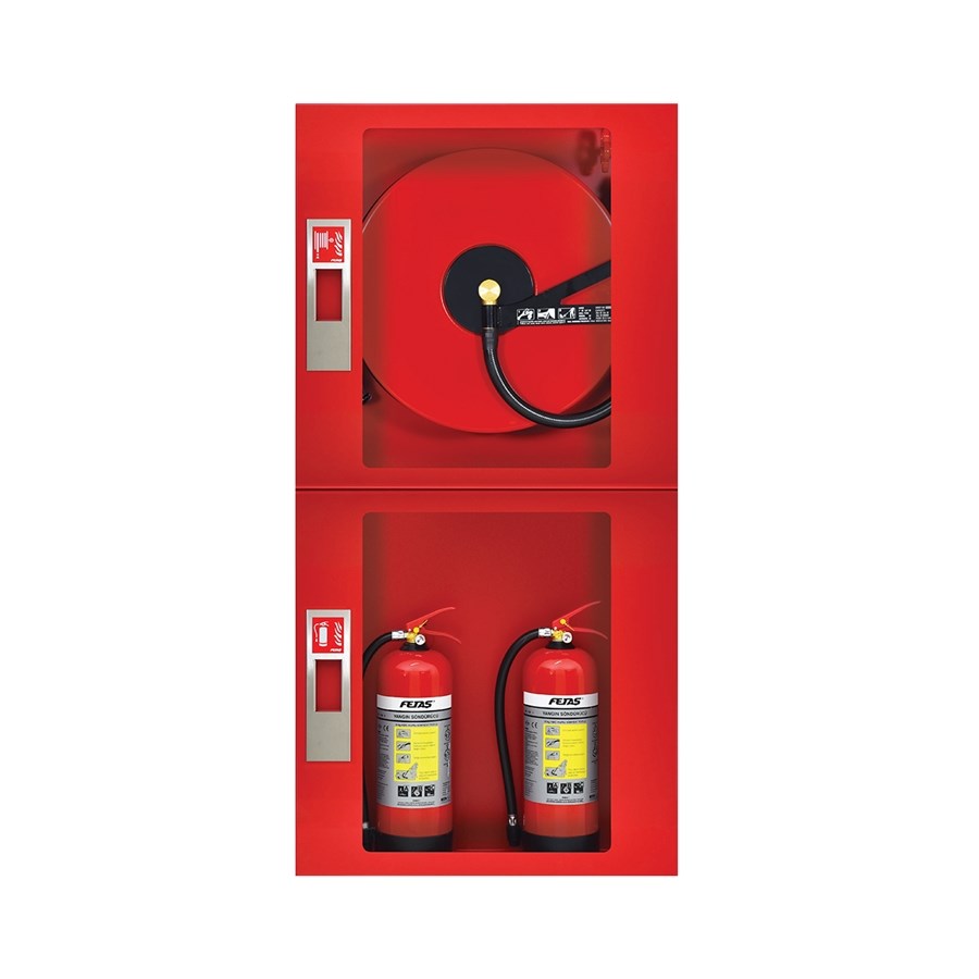 Fire Cabinet with Semi-Rigid Hose | F 150 Series