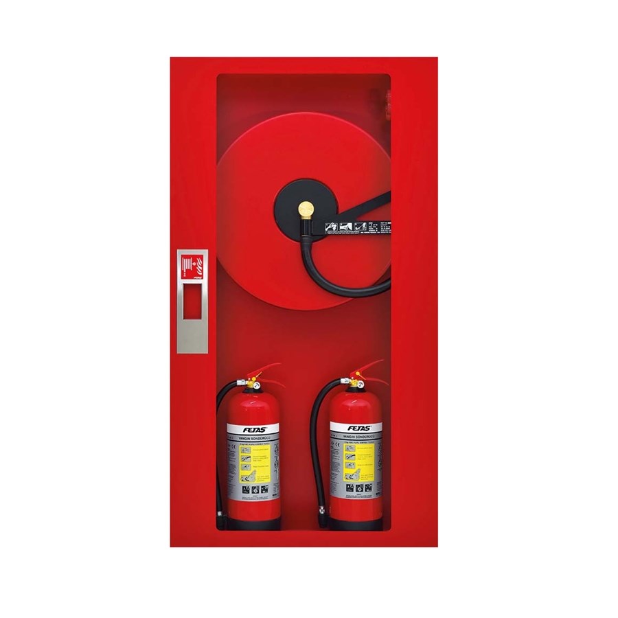 Fire Cabinet with Semi-Rigid Hose | F 140 Series